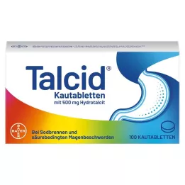 TALCID Tabletki do żucia, 100 szt