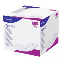 ZETUVIT Kompresy chłonne niejałowe 20x20 cm, 30 szt