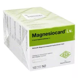 MAGNESIOCARD i.v. Roztwór do wstrzykiwań, 50X10 ml