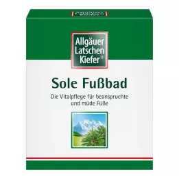 ALLGÄUER ŁATWY. Kąpiel stóp Sole, 10X10 g