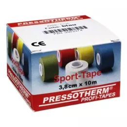 PRESSOTHERM Taśma sportowa 3,8 cm x 10 m niebieska, 1 szt