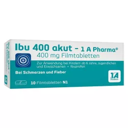 IBU 400 tabletek powlekanych akut-1A Pharma, 10 szt