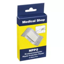 BRUSTWARZENPFLASTER NPP2, 10 szt