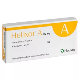 HELIXOR Ampułki A 20 mg, 8 szt