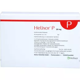 HELIXOR P ampułki 20 mg, 50 szt