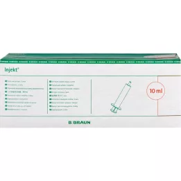 INJEKT Strzykawka Solo 10 ml Luer ekscentryczna PVC-fr., 100X10 ml