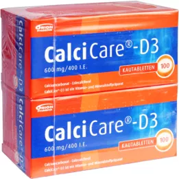 CALCICARE D3 Tabletki do żucia, 200 szt