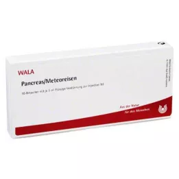 PANCREAS/METEOREISEN Ampułki 10X1 ml