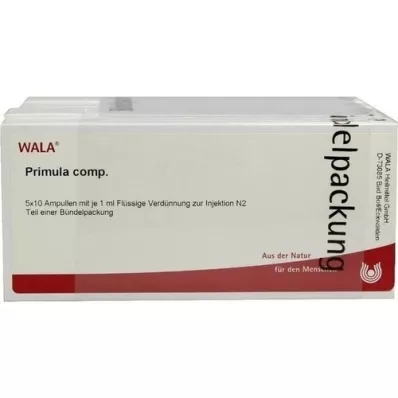 PRIMULA COMP.ampules, 50x1 ml PRIMULA COMP.ampules, 50x1 ml