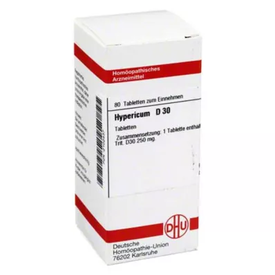 HYPERICUM D 30 tabletek, 80 szt
