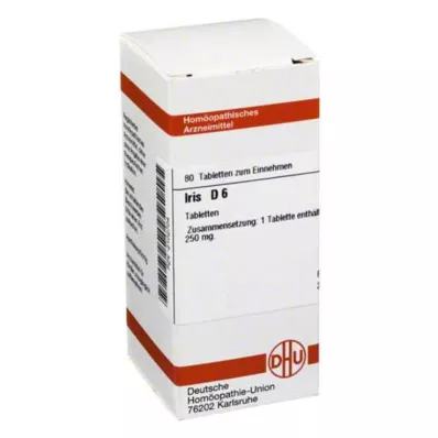 IRIS D 6 tabletek, 80 szt IRIS D 6 tabletek, 80 szt