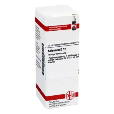 SELENIUM D 12 Rozcieńczenie, 20 ml SELENIUM D 12 Rozcieńczenie, 20 ml