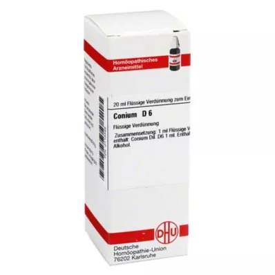 CONIUM D 6 Rozcieńczenie, 20 ml CONIUM D 6 Rozcieńczenie, 20 ml