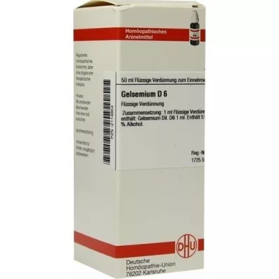 Gelsemium D 6, 50 ml