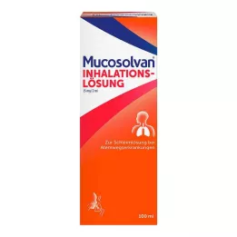 MUCOSOLVAN Roztwór do inhalacji 15 mg roztwór do nebulizatora, 100 ml