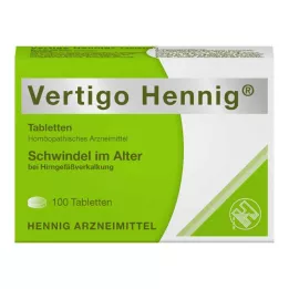 VERTIGO HENNIG Tabletki 100 szt