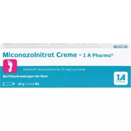 Krem do azotanu mikonazolu 1A Pharma, 25 g