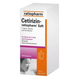 CETIRIZIN-sok ratiopharm, 75 ml