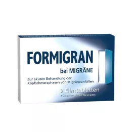 FORMIGRAN Tabletki powlekane, 2 szt