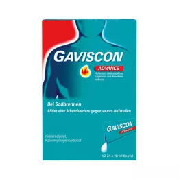 GAVISCON Zawiesina Advance Peppermint, 12X10 ml