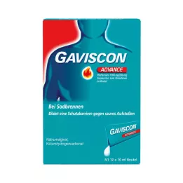 GAVISCON Zawiesina Advance Peppermint, 24X10 ml