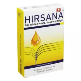 HIRSANA Kapsułki z olejem z prosa złotego, 90 szt