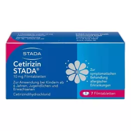 CETIRIZIN STADA 10 mg tabletki powlekane, 7 szt