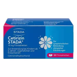 CETIRIZIN STADA 10 mg tabletki powlekane, 50 szt