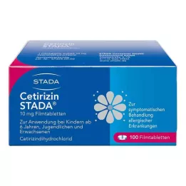 CETIRIZIN STADA 10 mg tabletki powlekane, 100 szt