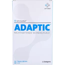 ADAPTIC 7,6x20,3 cm opatrunek na rany wilgotne 2015DE, 24 szt