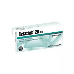 CEFAZINK 20 mg tabletki powlekane, 100 szt