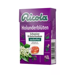 RICOLA o.Z.Box Cukierki z kwiatu bzu czarnego, 50 g