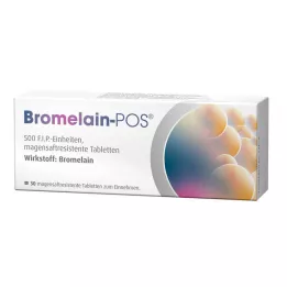BROMELAIN POS tabletki dojelitowe 30 szt