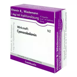 VITAMIN B12 WIEDEMANN 1 mg/ml roztwór do wstrzykiwań, 10 szt
