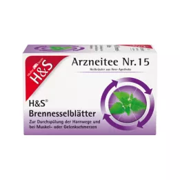 H&amp;S Filtr woreczek z liści pokrzywy, 20X1,6 g