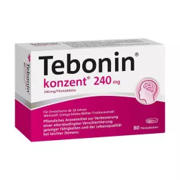 TEBONIN konzent 240 mg tabletki powlekane, 80 szt