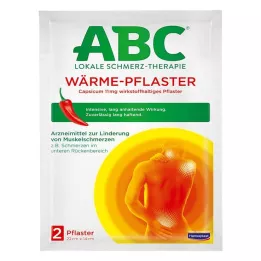 ABC Plaster rozgrzewający Capsicum Hansaplast med 14x22, 2 szt