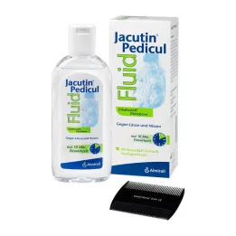 JACUTIN Pedicul Fluid z grzebieniem na gnidy, 200 ml