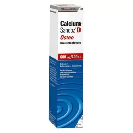 CALCIUM SANDOZ D Tabletki musujące Osteo 20 szt