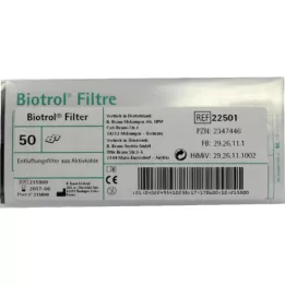 Filtr wentylacji biotrolu 22501, 50 szt