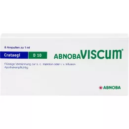 ABNOBAVISCUM Crataegi D 10 ampułek, 8 szt