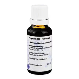 PROPOLIS d 6 rozcieńczenie, 20 ml