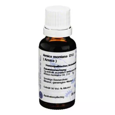 ARNICA Rozcieńczenie D12, 20 ml ARNICA Rozcieńczenie D12, 20 ml