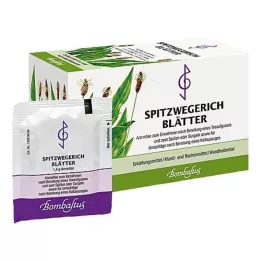 SPITZWEGERICHBLÄTTER Torebki filtracyjne 20X1,4 g