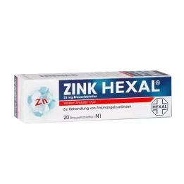 ZINK HEXAL Tabletki musujące 20 szt