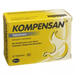 KOMPENSAN Tabletki 340 mg, 50 szt