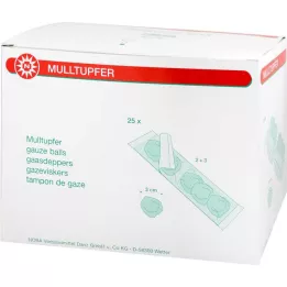 TUPFER Zestaw 2+3 jałowy, 25 szt