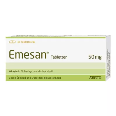 EMESAN Tabletki 20 szt EMESAN Tabletki 20 szt