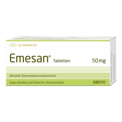 EMESAN Tabletki 50 szt EMESAN Tabletki 50 szt