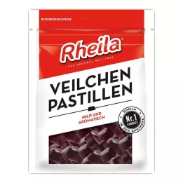 RHEILA Pastylki fioletowe z cukrem, 90 g